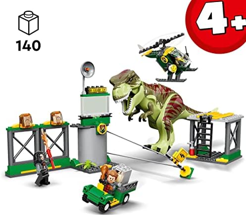 LEGO Jurassic World 76944 T. rex Dinosaur Breakout, alternate view