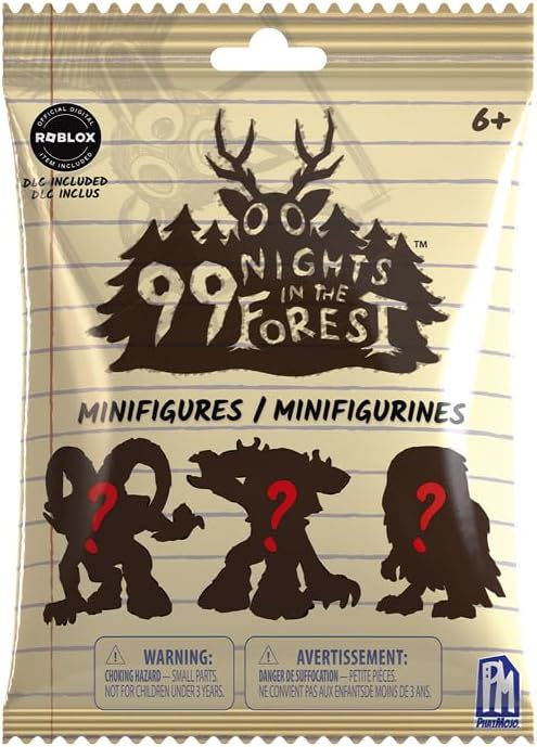 99 Nights In The Forest Collectable Minifigures (Comes with DLC)