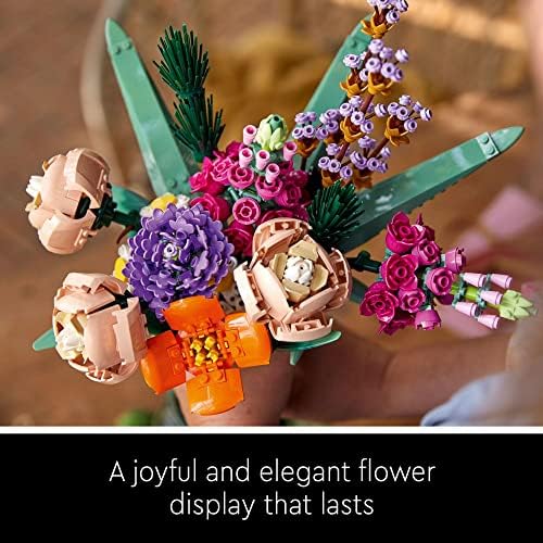LEGO Icons 10280 Bouquet of Flowers, alternate view