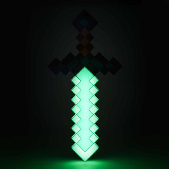 Minecraft Diamond Sword Light Up Lamp