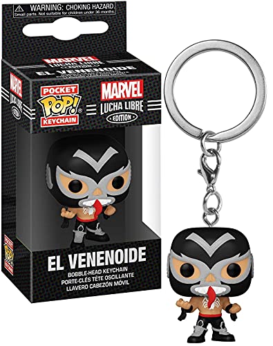 Funko Venom Marvel Luchadores Pocket POP! Keychain, alternate view