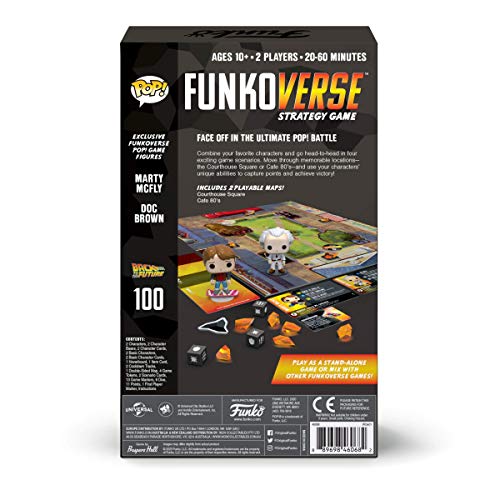 Funkoverse Back to the Future game contents