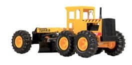 Tonka Steel Classics Road Grader Construction Vehicle