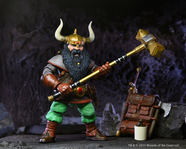 Dungeons & Dragons Ultimate Elkhorn the Good Dwarf Fighter 7" Action Figure