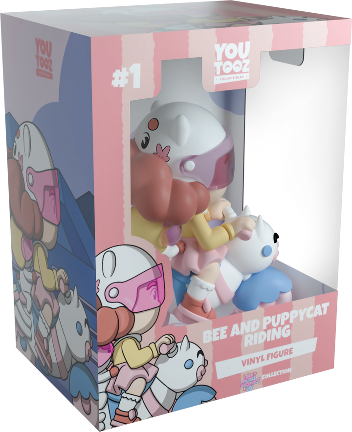 Youtooz Bee and Puppycat Riding Figure