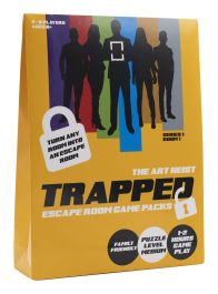 Trapped Art Heist Escape Room Game Family Friendly Board Game