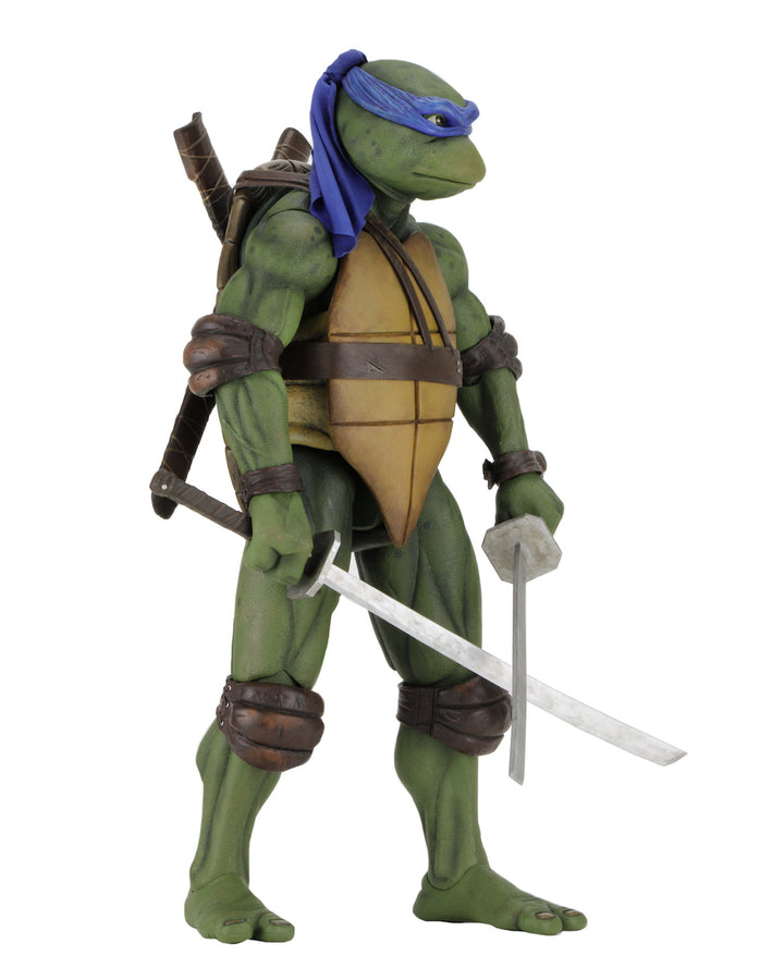 NECA Teenage Mutant Ninja Turtles (1990 Movie) Leonardo 1/4 Scale Action Figure