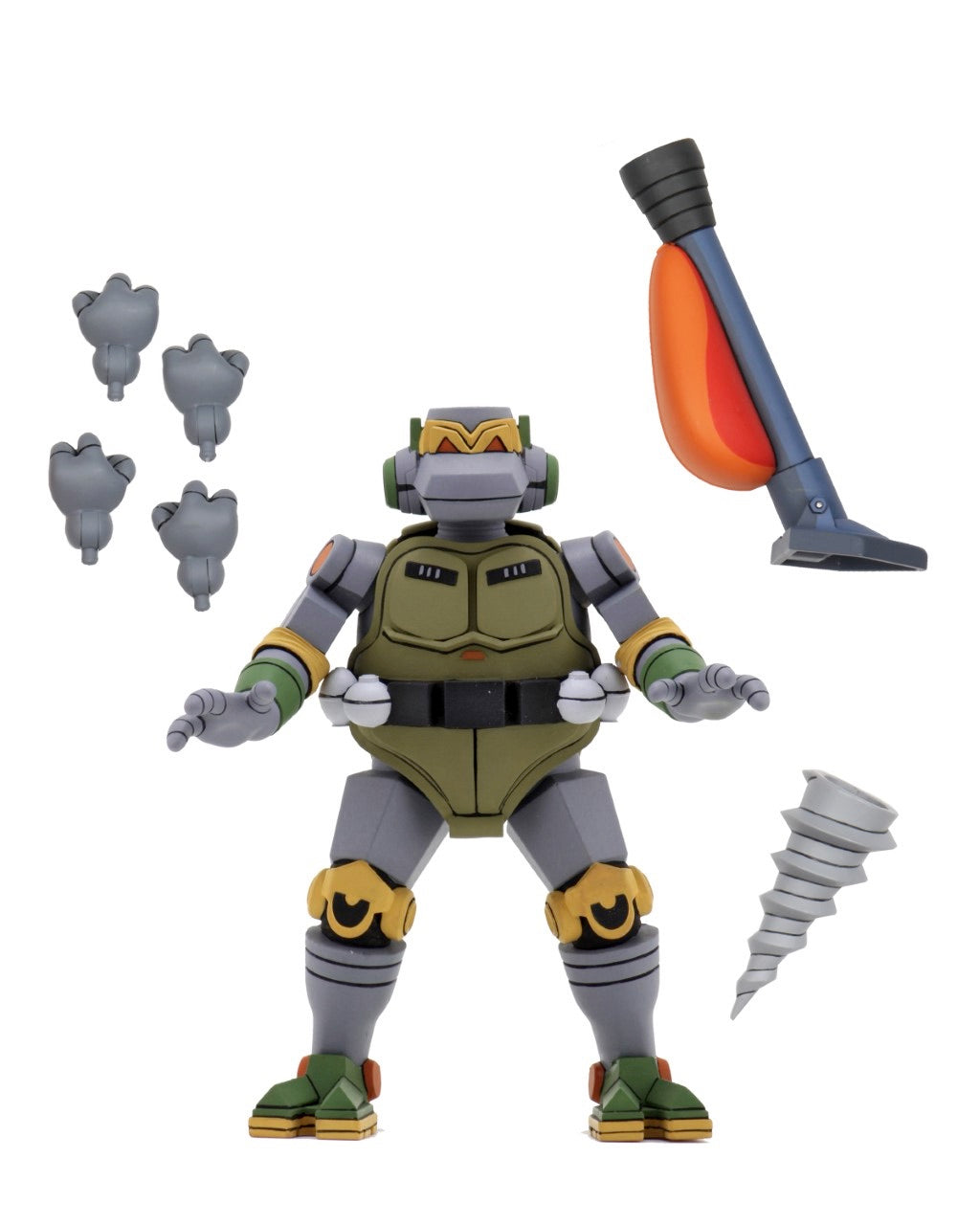 Reduction Teenage Mutant Ninja Turtles (TMNT) Cartoon Metalhead Ultimate 7" Scale Action Figure