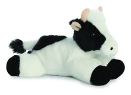 Aurora Mini Moo Cow Mini Flopsies Plush Soft Toy