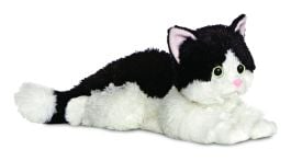 Aurora World Oreo Cat Flopsies Plush Soft Toy