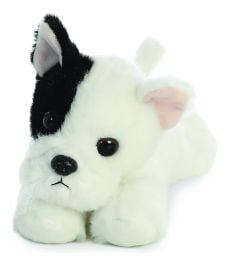 Aurora World French Bulldog Pup Mini Flopsies Plush Soft Toy