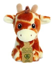 Eco Nation Mini Giraffe Soft Toy