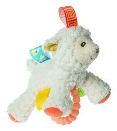 Mary Meyer Sherbet Lamb Taggies Rattle and Teether Toy