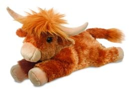 Flopsies Highland Cow 12" Plush