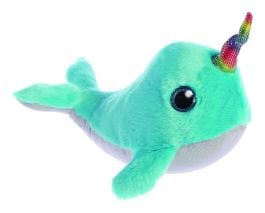 Sparkle Tales Coral Narwhal 7" Plush