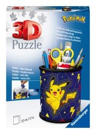 Pokemon Pencil Holder 54 Piece 3D Puzzle
