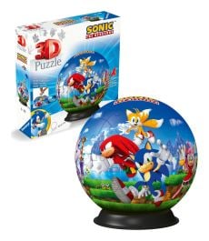 Sonic the Hedgehog 72 Piece 3D Puzzle Ball