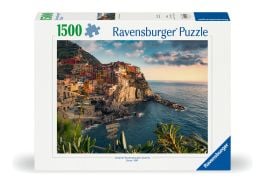 View of Cinque Terre Italy 1500 Piece Puzzle