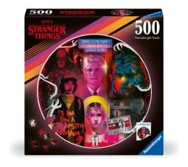 Stranger Things Circular 500 Piece Puzzle