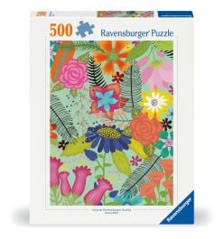 Flower Jungle 500 Piece Puzzle