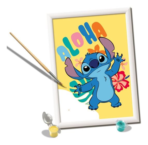 CreArt Paint by Numbers Aloha Stitch