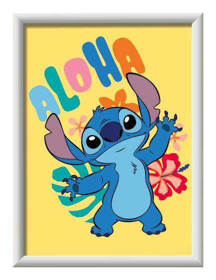 CreArt Paint by Numbers Aloha Stitch