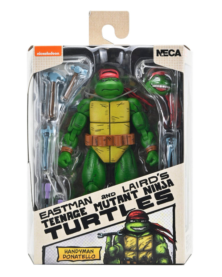 TMNT (Mirage Comics): Handyman Donatello 7" Teenage Mutant Ninja Turtles Scale Action Figure (Pre-Order September 2025)