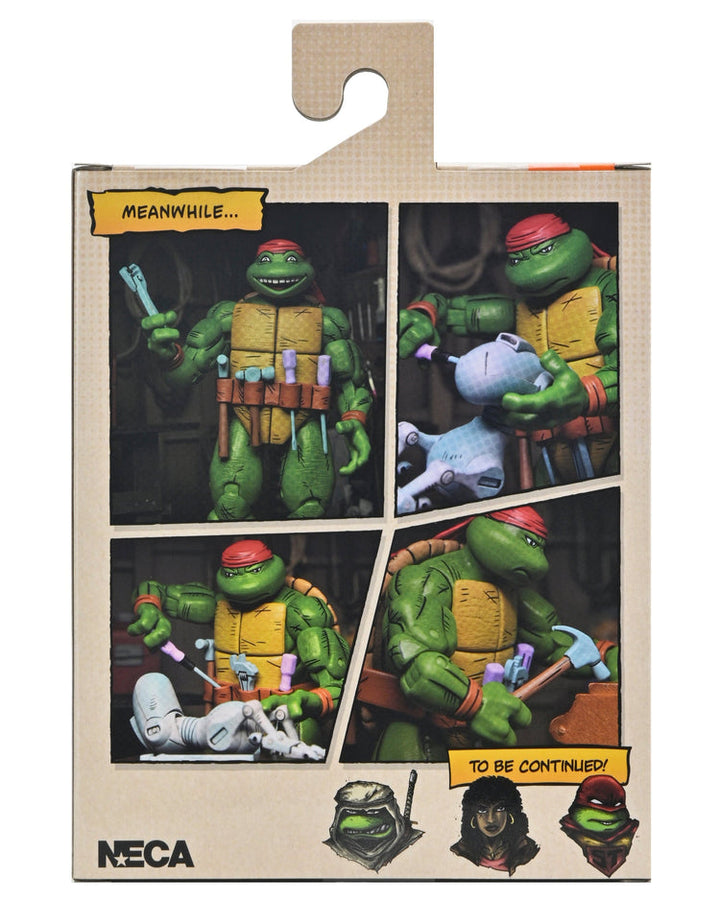 TMNT (Mirage Comics): Handyman Donatello 7" Teenage Mutant Ninja Turtles Scale Action Figure (Pre-Order September 2025)