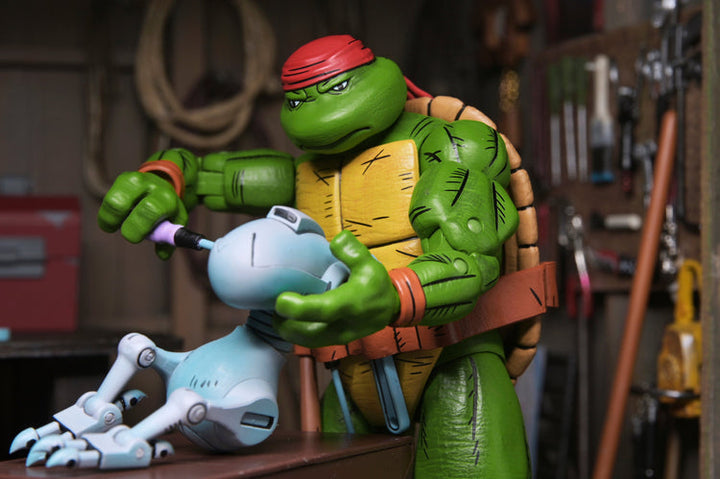 TMNT (Mirage Comics): Handyman Donatello 7" Teenage Mutant Ninja Turtles Scale Action Figure (Pre-Order September 2025)