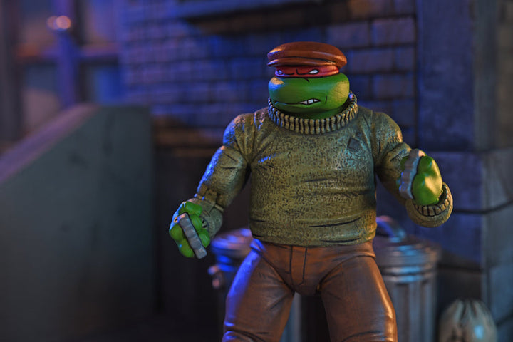 TMNT (Mirage Comics): Gangster Turtles 7" 4-Piece Teenage Mutant Ninja Turtles Scale Action Figure (Pre-Order September 2025)