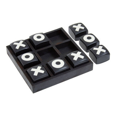Churchill Games Extra Small Black and White Noughts and Crosses, alternate view