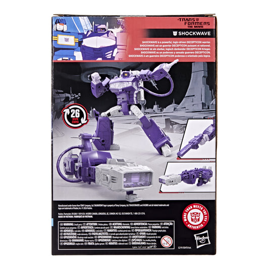 Transformers Studio Series The Transformers: The Movie Voyager Class Shockwave (Case of 3)