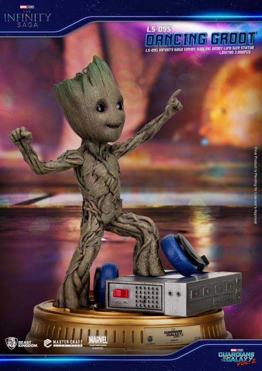 Guardians of the Galaxy Vol. 2 Infinity Saga Life-Sized Dancing Groot Limited Edition Exclusive Statue