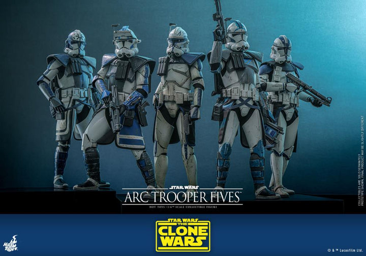 Hot Toys Star Wars The Clone Wars Arc Trooper Fives 1/6th Scale Figure