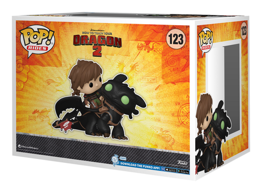 Pop! Ride Deluxe - HTTYD - Hiccup with Toothless - Image