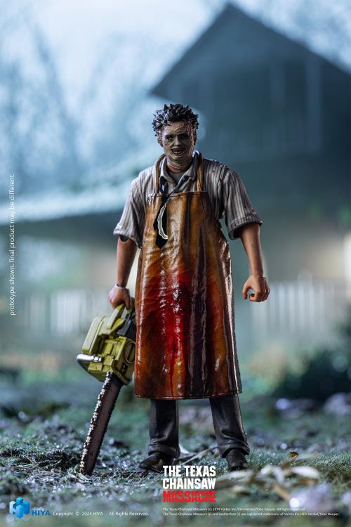 The Texas Chainsaw Massacre (1974) Exquisite Mini Series Leatherface (Killing Mask Version) 1/18 Scale PX Previews Exclusive Action Figure