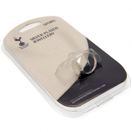 Tottenham Hotspur FC Silver Plated Crest Ring Small, alternate view