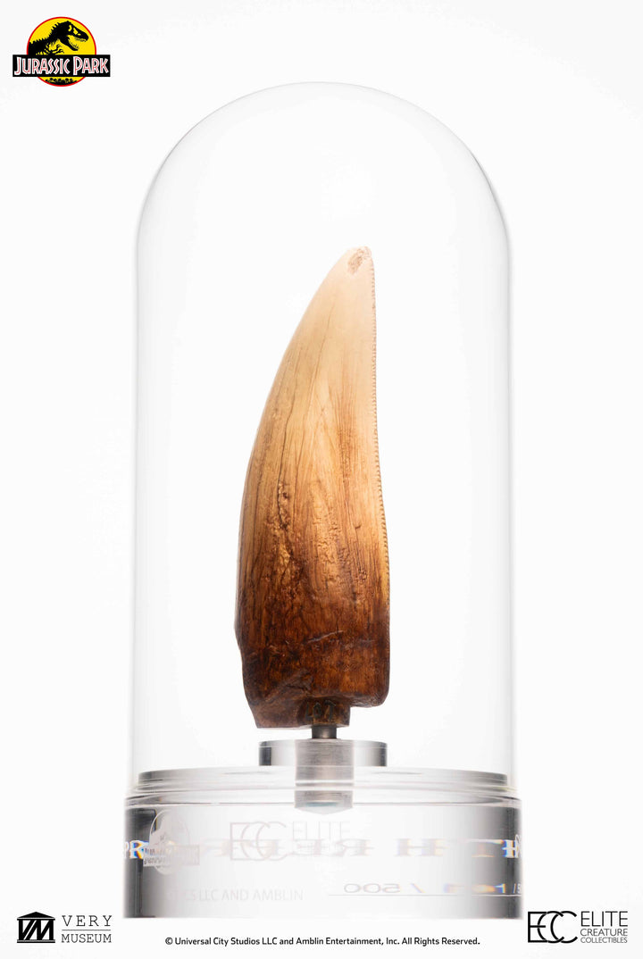 Official Jurassic Park Screen Used T-Rex Tooth Limited Edition Of 500 Worldwide Reproduction