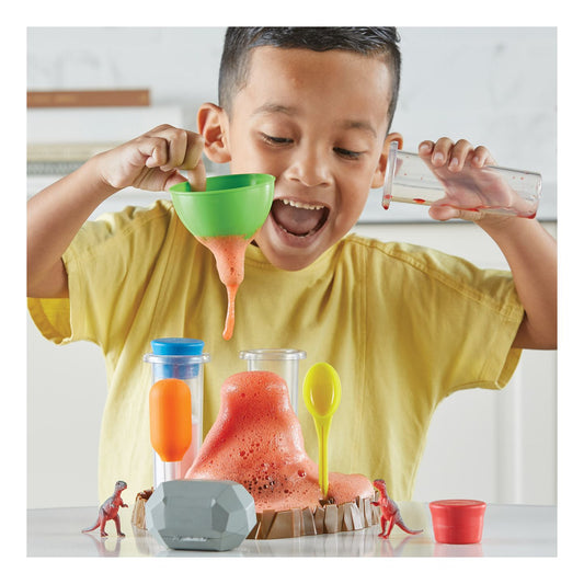 Fizzy Volcano Preschool Science Lab - Image