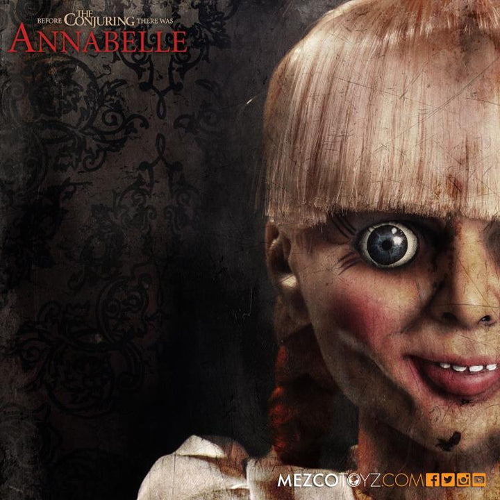 Mezco The Conjuring Annabelle 18 Inch Prop Replica Doll