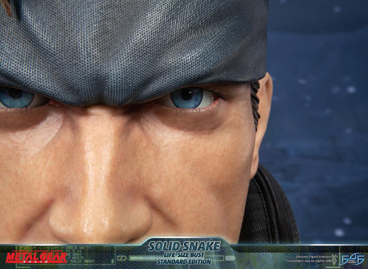 First4Figures Metal Gear Solid Solid Snake 1/1 Scale Life-Size Bust
