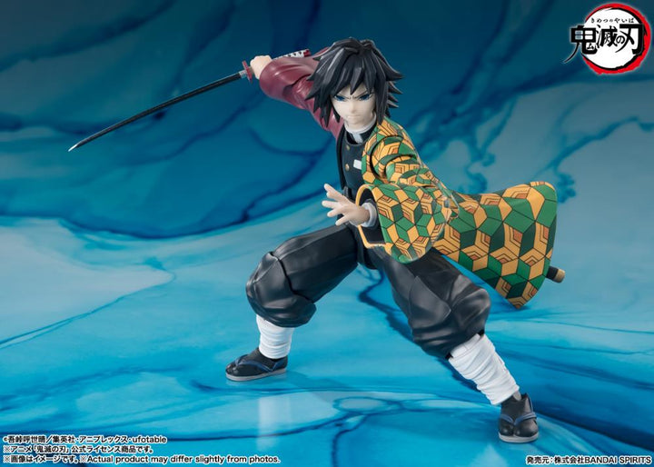 Demon Slayer Kimetsu no Yaiba S.H.Figuarts Giyu Tomioka Action Figure