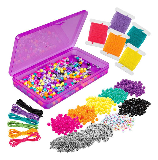 Fashion Angels Tell Story 1500+ Alphabet Bead Jewellery - Image