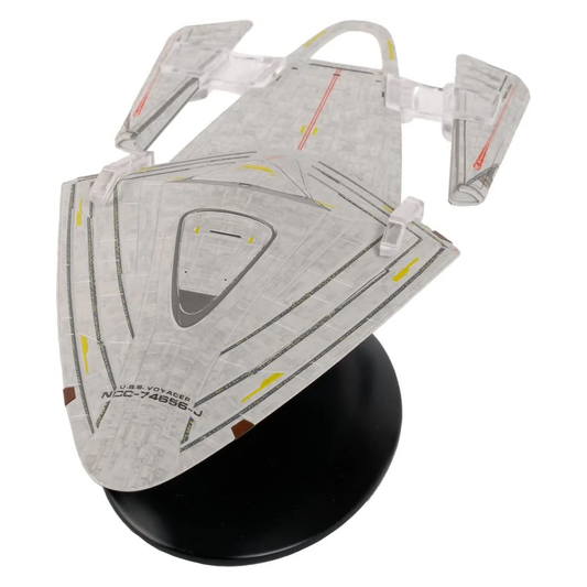 U.S.S. Voyager NCC-74656-J Model Die Cast Ship Discovery (Eaglemoss / Star Trek), alternate view