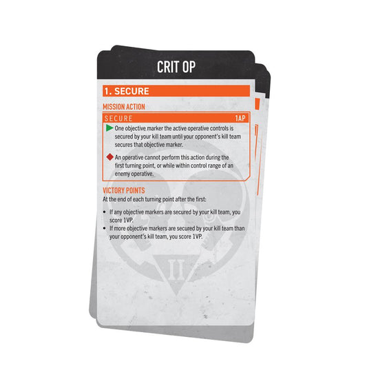 Kill Team: Approved Ops Card Pack 2025, alternate view