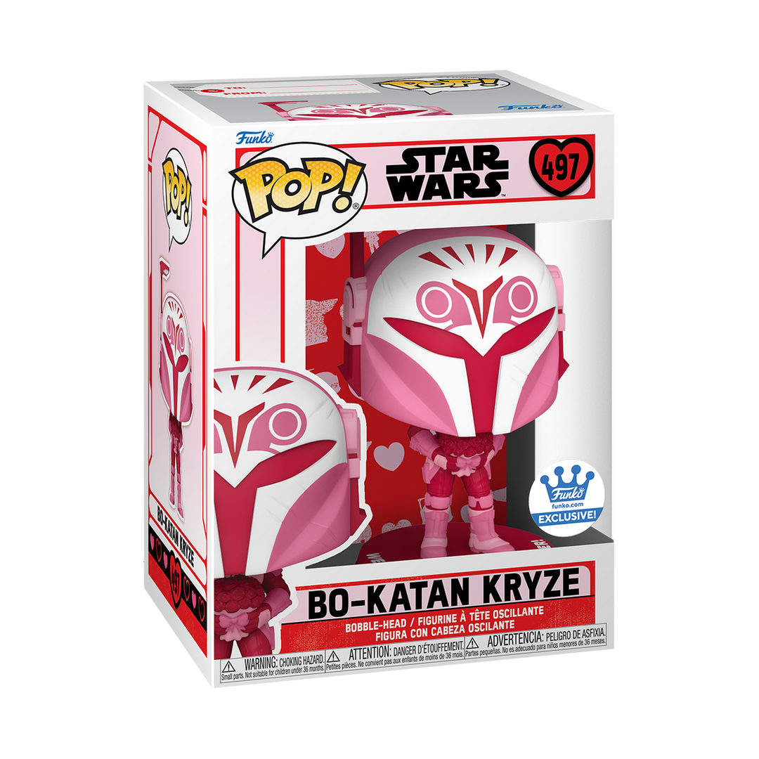 Star Wars Bo Katan Valentines Funko POP! Vinyl Figure