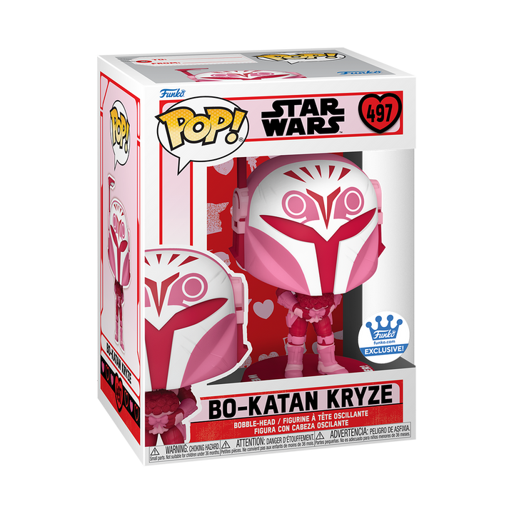 Star Wars Bo Katan Valentines Funko POP! Vinyl Figure