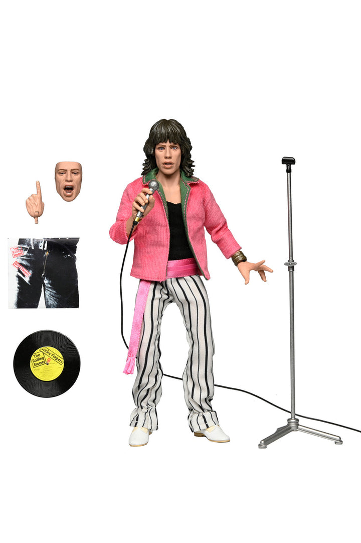 Rolling Stones: Mick Jagger (1975) 8" Clothed Action Figure (Pre-Order March 2026)