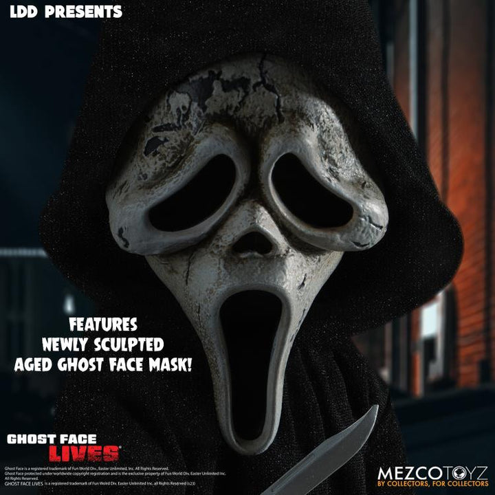 Mezco Living Dead Dolls Ghost Face (Zombie Edition) 10" Figure