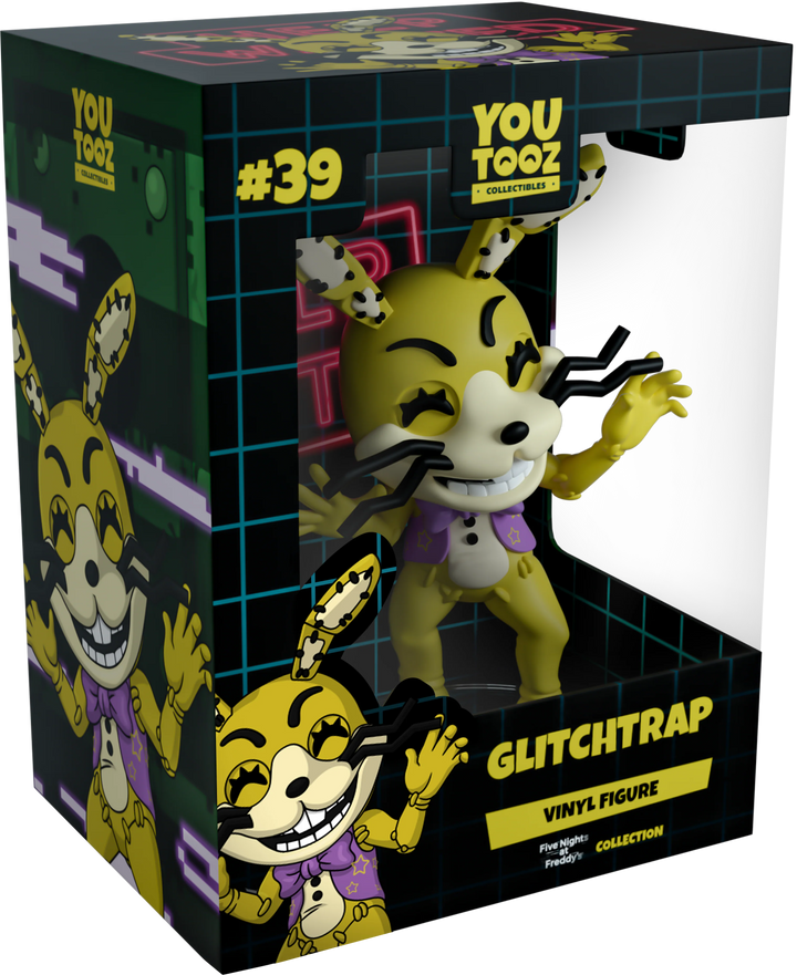 Youtooz Official Five Nights at Freddy’s Glitchtrap Figure